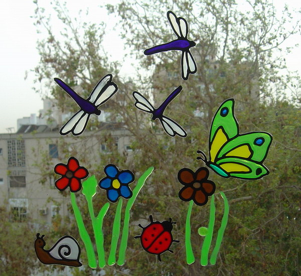 Как сделать наклейку на стекло Как сделать наклейку на стекло