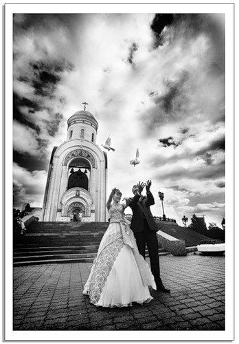 фотосъемка свадьбы в Москве