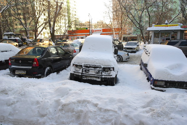 москва январь