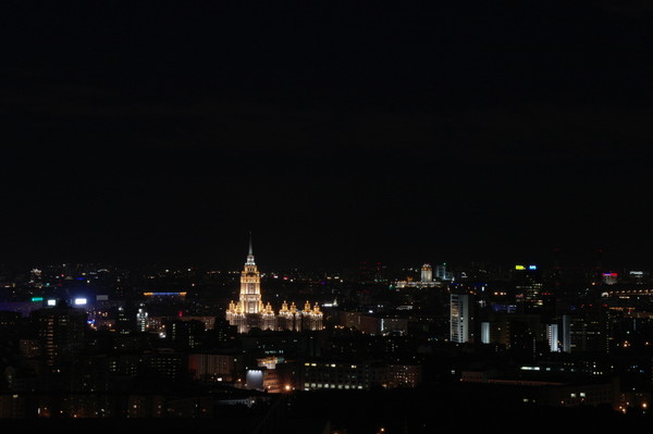 ночная Москва