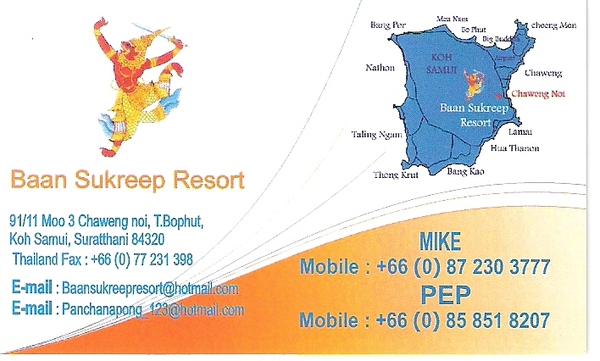Baan Sukreep Resort - Koh Samui