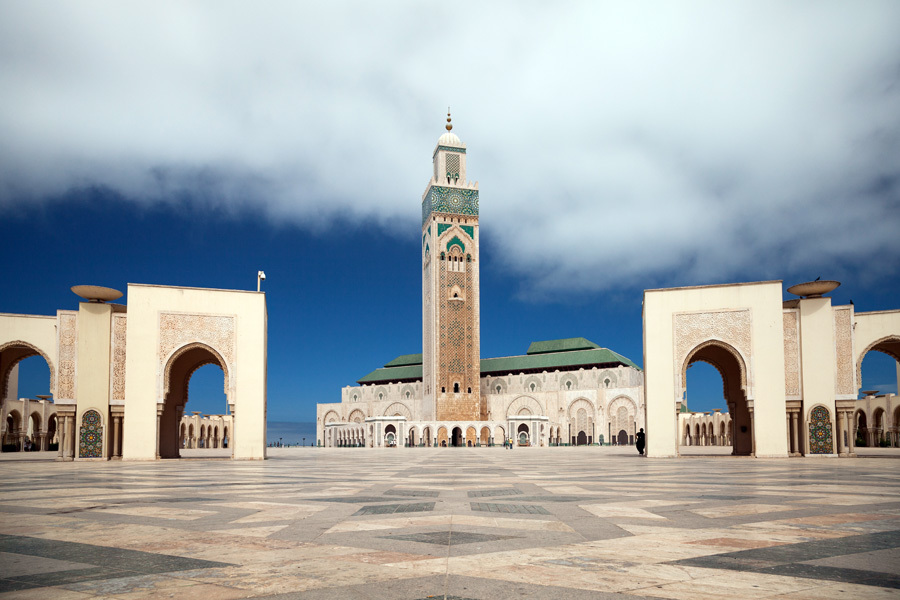 Королевство Марокко в августе.