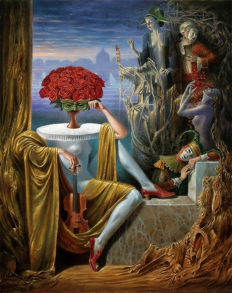 Фантастические картины Michael Cheval...