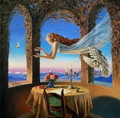 Фантастические картины Michael Cheval...