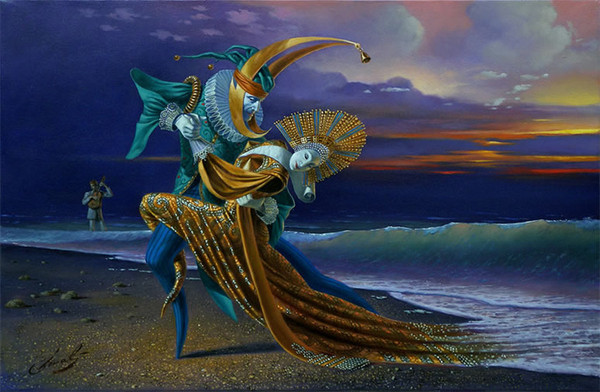 Фантастические картины Michael Cheval...