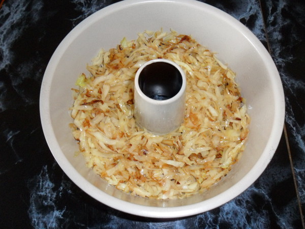 Ленивый пирог с капустой 