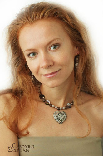 бусы из коралла и перламутра