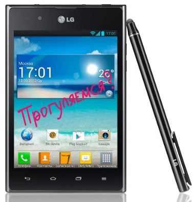 Хороший бизнес смарт Optimus Vu от LG
